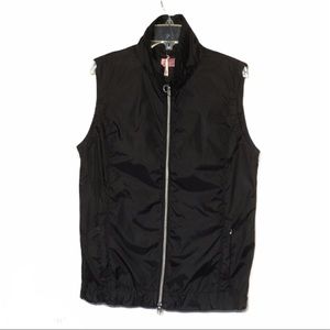 Black Windbreaker Golf Vest by Girls Golf‎